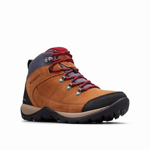 Columbia Fire Venture™ S II Mid Vattenproof Ankle Vandringsskor Dam Bruna/Svarta (JAEXT3057)